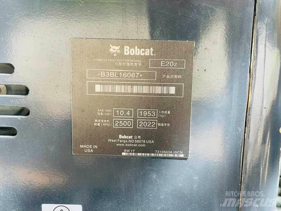 Bobcat E20z Mini bageri < 7t