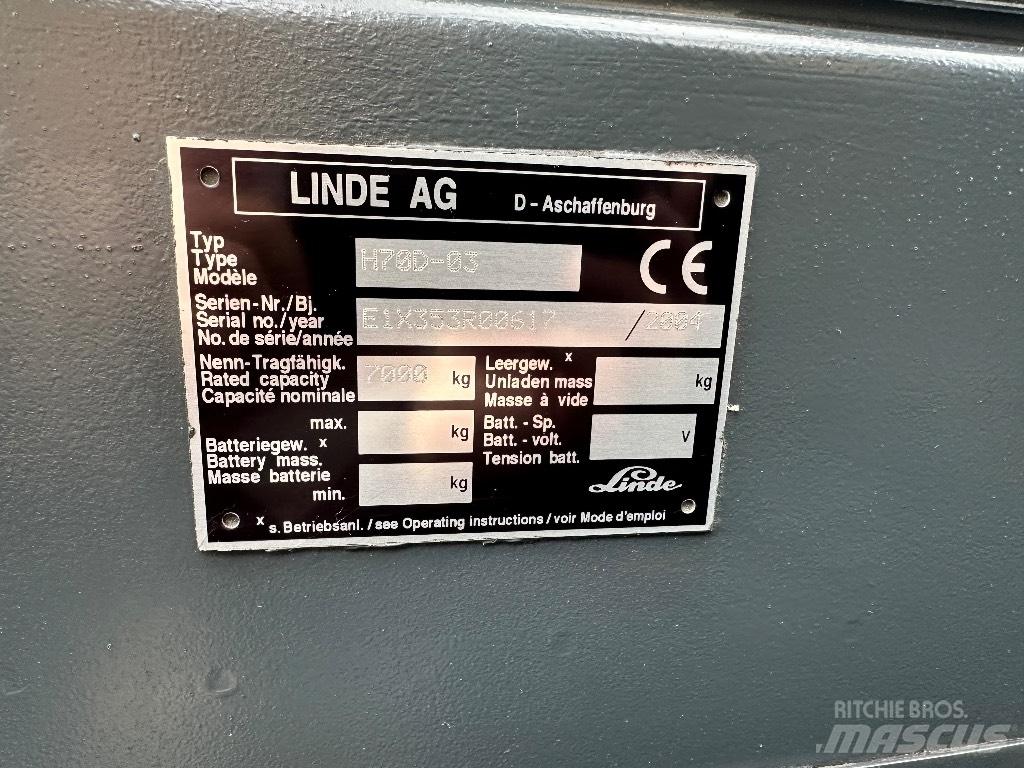 Linde H 70 D-3 Dizelski viljuškari