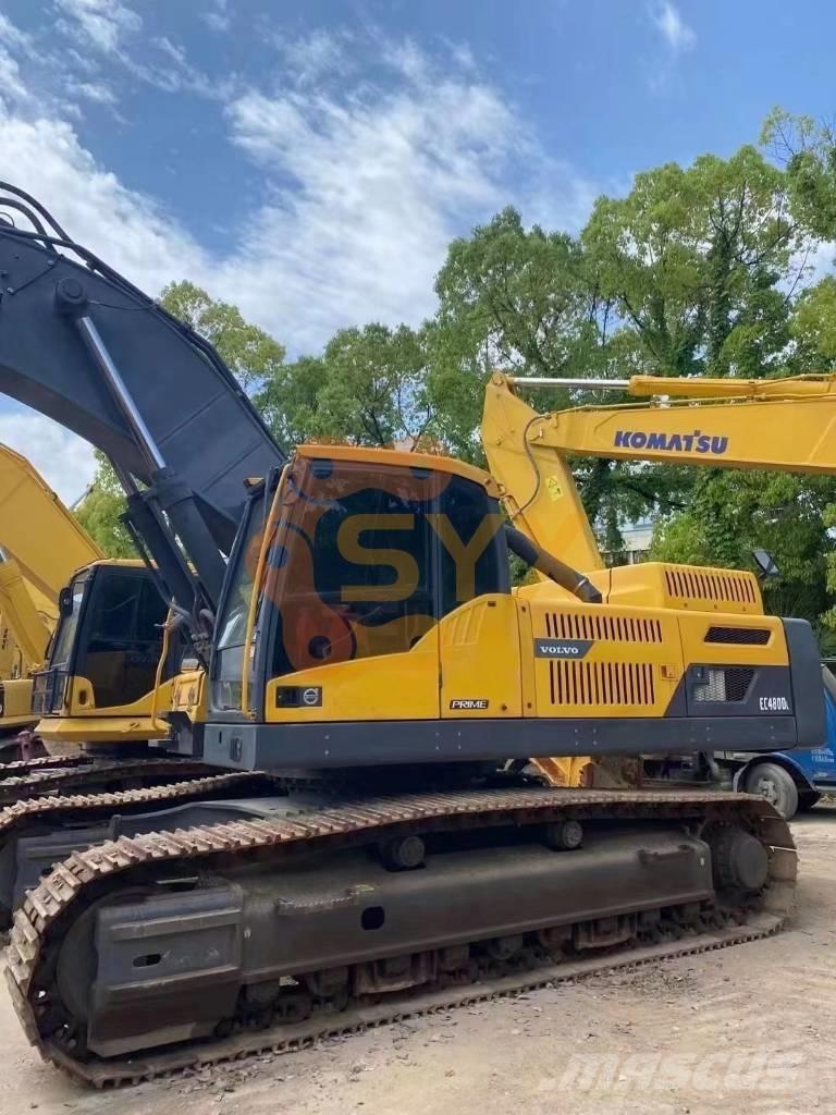 Volvo EC 480 D L Bageri guseničari