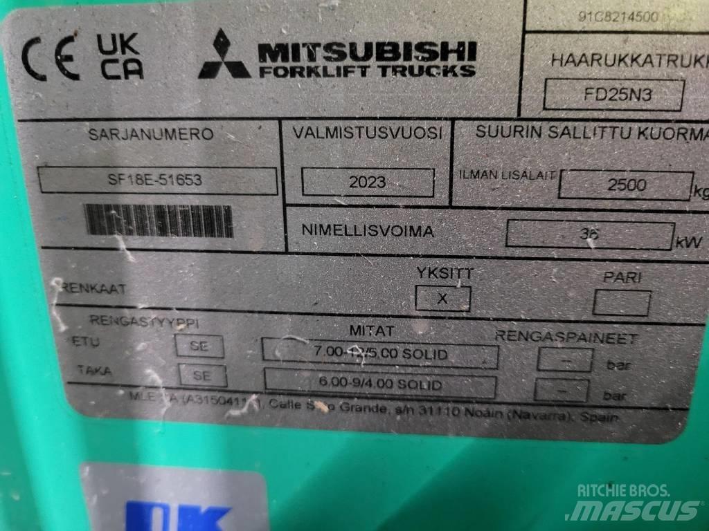 Mitsubishi FD25N3 Dizelski viljuškari