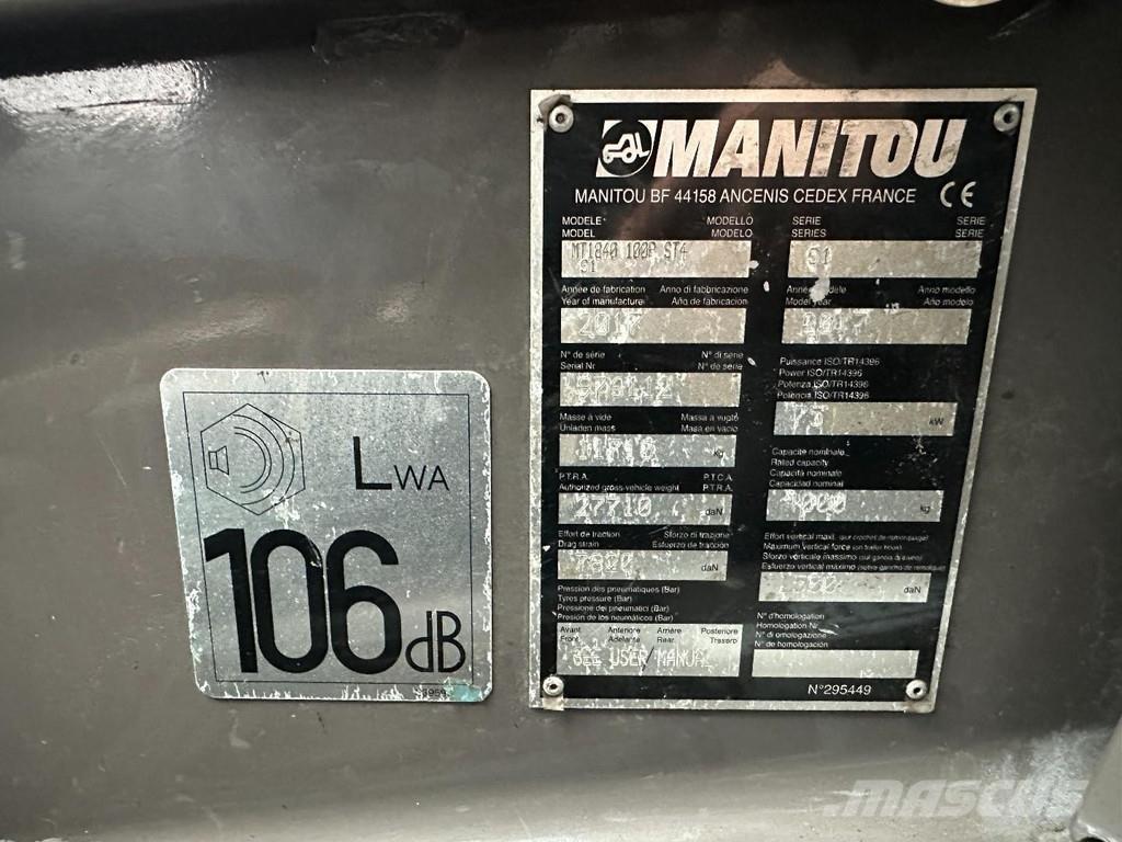 Manitou MT 1840 Teleskopski viljuškari