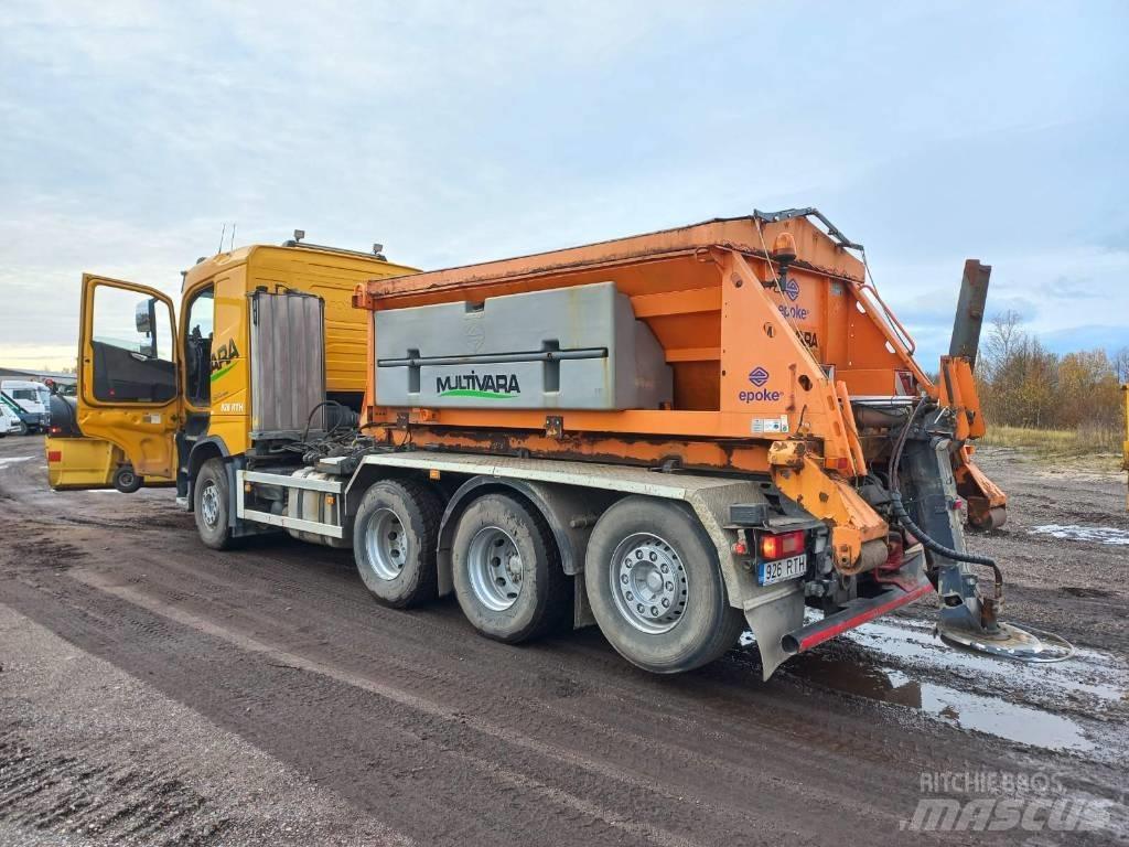 Volvo FH540 Rol kiper kamioni sa kukom za podizanje tereta