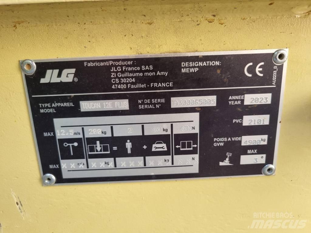 JLG Toucan 12 E Plus Zglobne podizne platforme