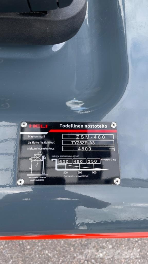 Heli CPD20SQ-GE2LI Električni viljuškari