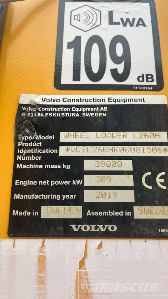 Volvo L260H Utovarivači na točkove