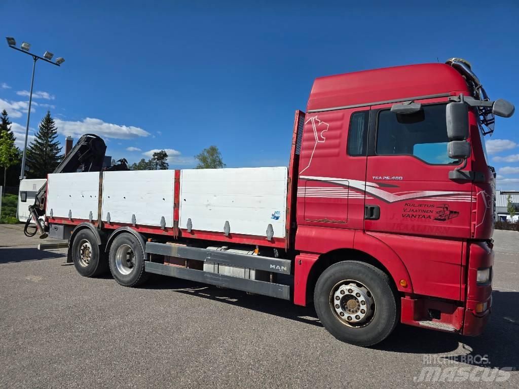MAN TGA 26.480 Kamioni sa kranom