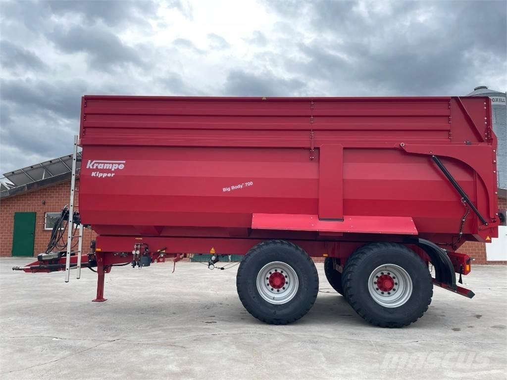 Krampe BigBody 700 Prikolice za bale