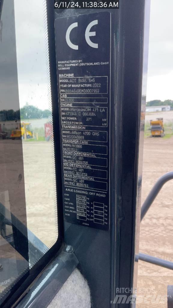 Bell B45E Zglobni damperi