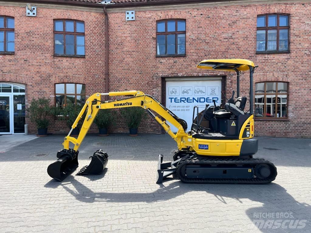 Komatsu PC 26 MR-3 Mini bageri < 7t