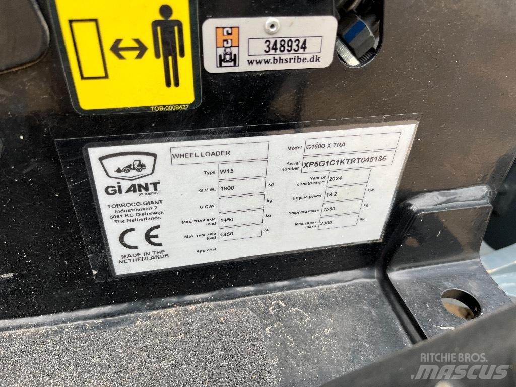 GiANT G 1500 X-tra Utovarivači na točkove