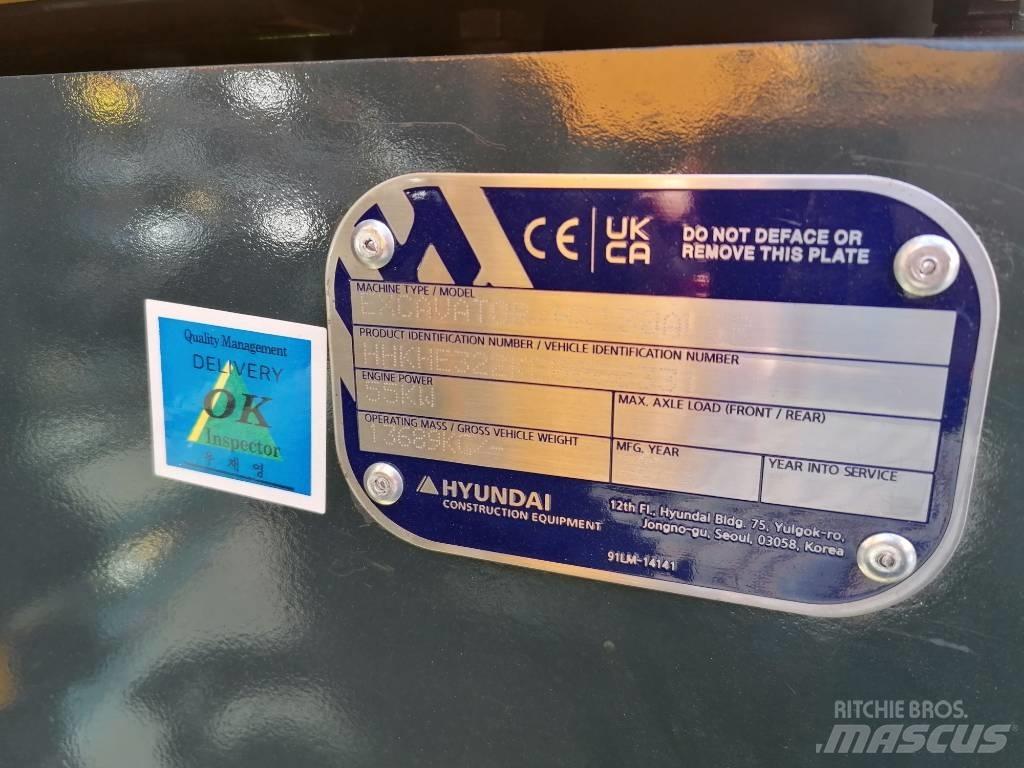 Hyundai HX130ALCR Bageri guseničari