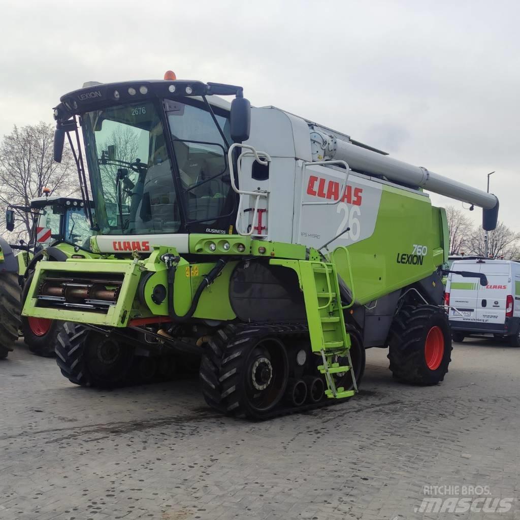 CLAAS Lexion 760 TT Kombajni