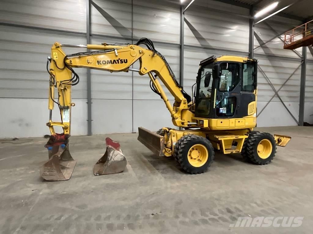 Komatsu PW 98 MR-8 Bageri točkaši