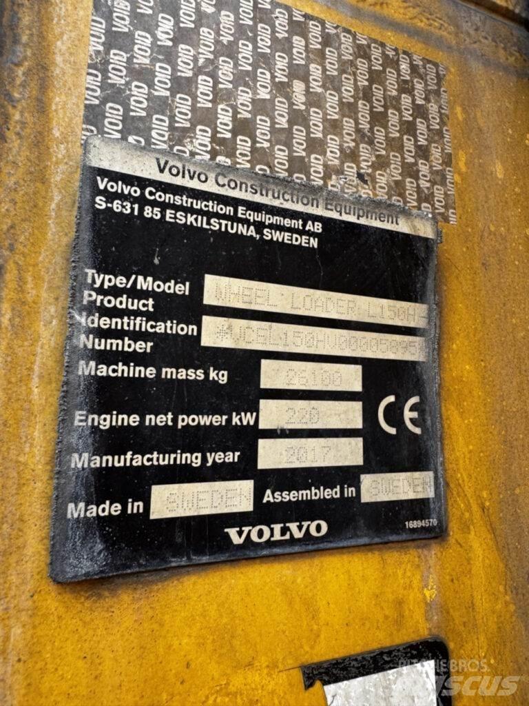 Volvo L150H Utovarivači na točkove
