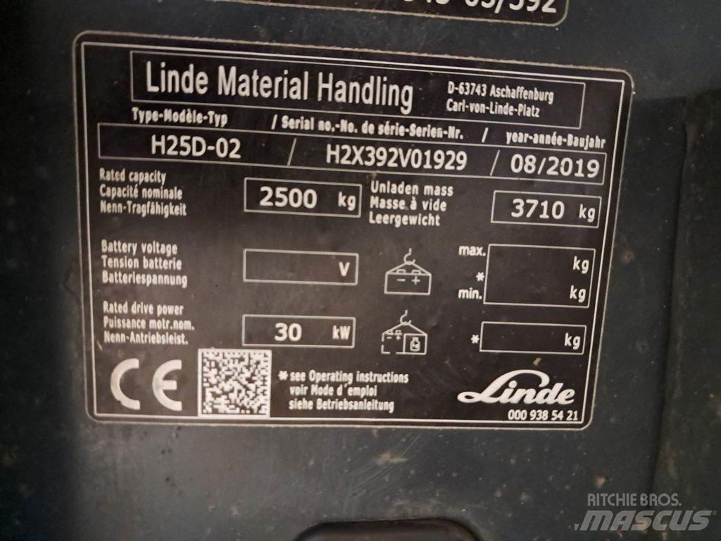 Linde H25D-02 Dizelski viljuškari