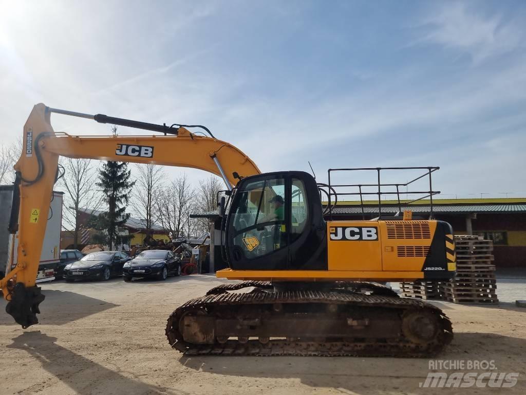 JCB JS 220 LC Bageri guseničari