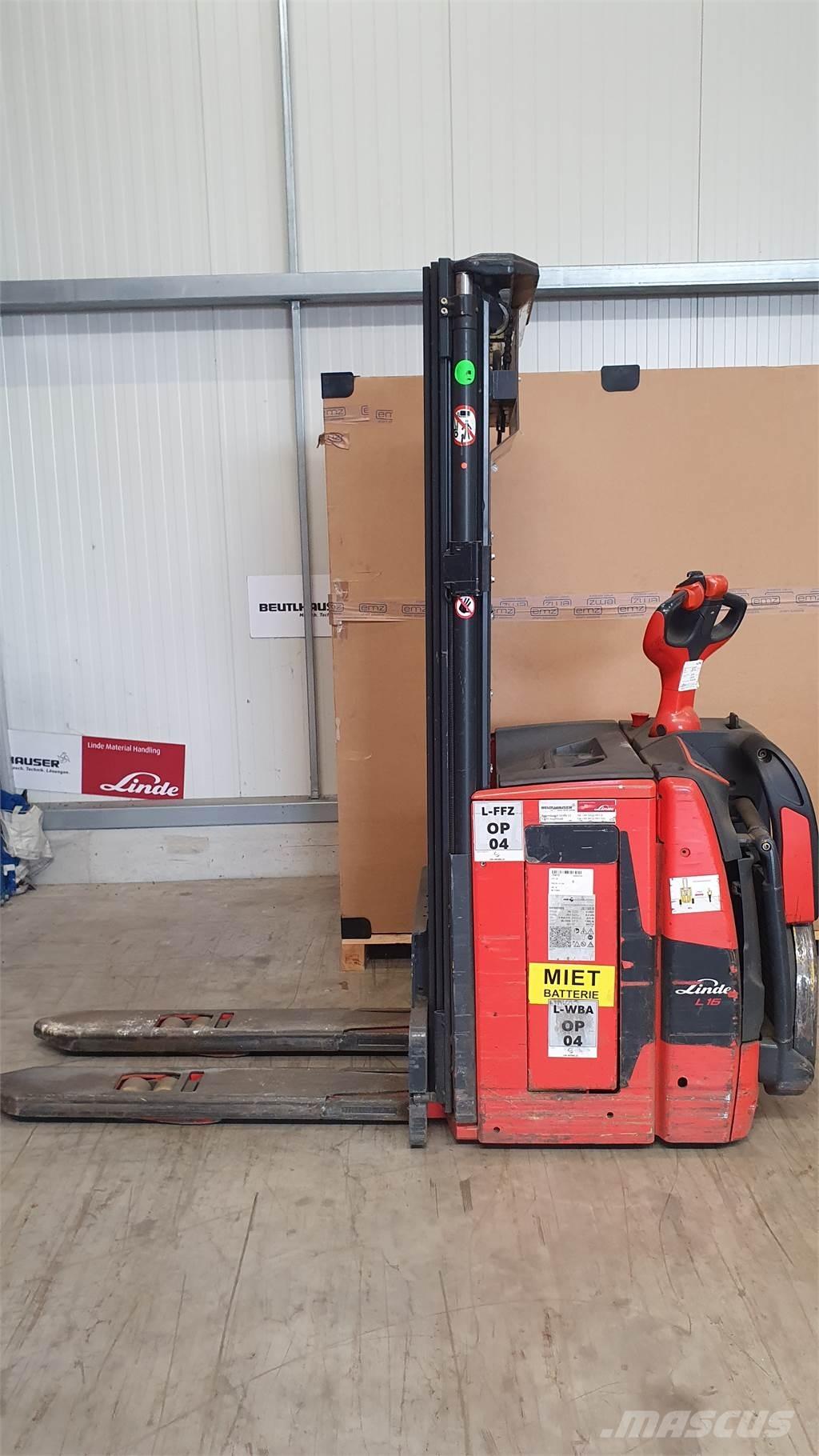 Linde L16AP Ručni električni viljuškar