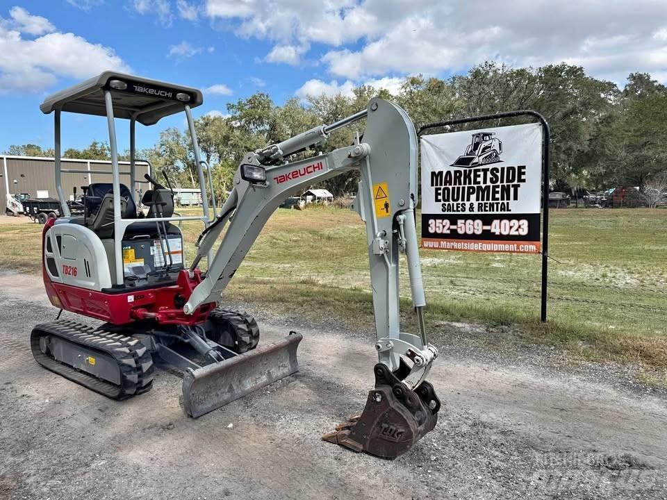 Takeuchi TB 216 Mini bageri < 7t