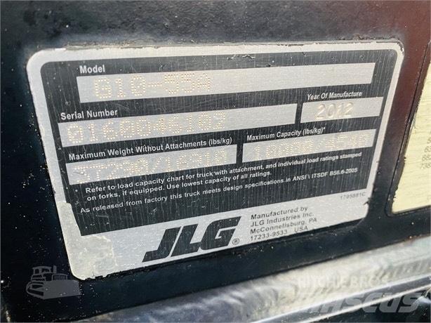 JLG G 10-55 A Teleskopski viljuškari
