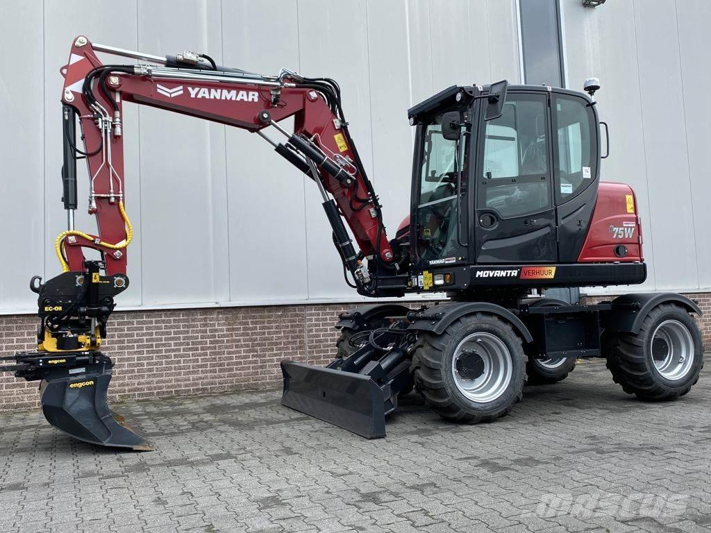 Yanmar B75W Bageri točkaši