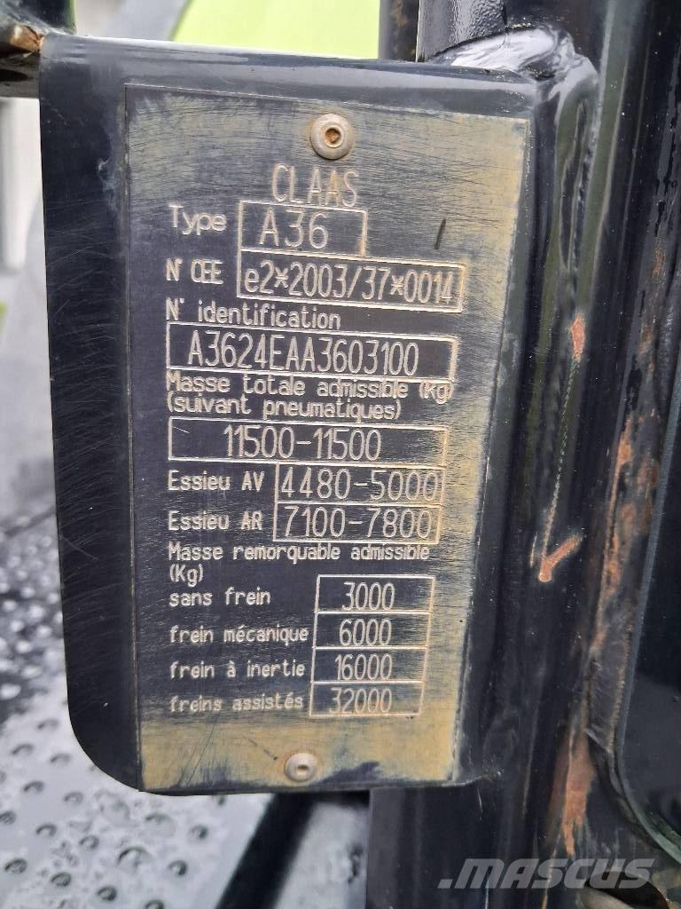 CLAAS Arion 640 Traktori