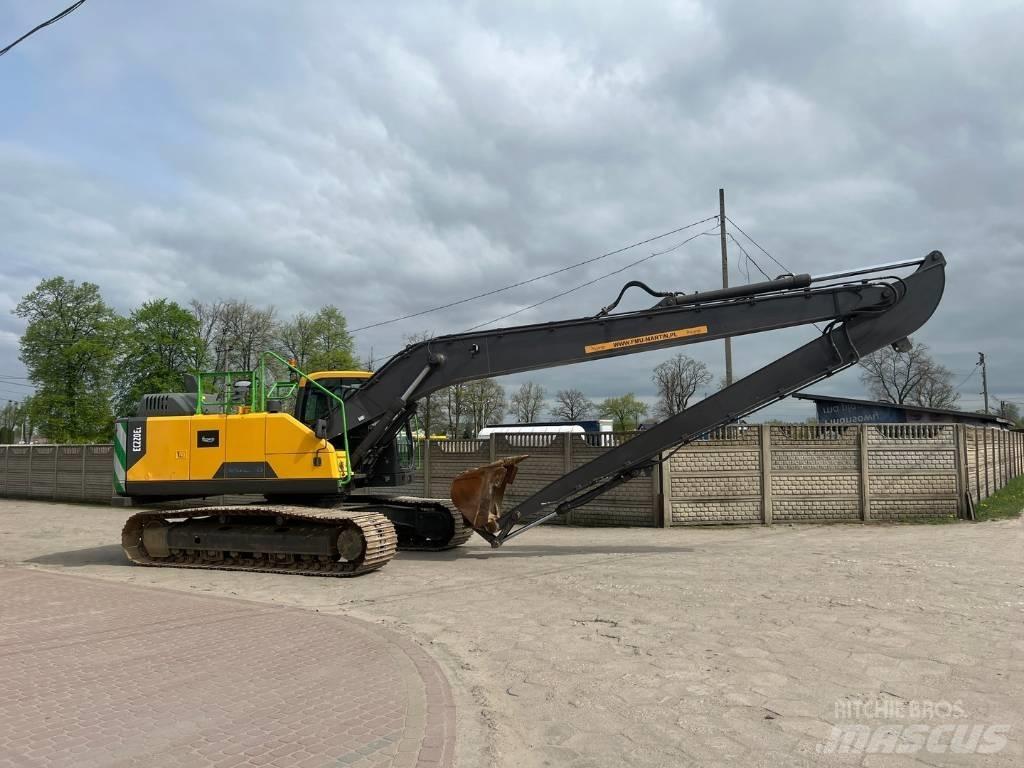 Volvo EC220EL LONG Bageri guseničari