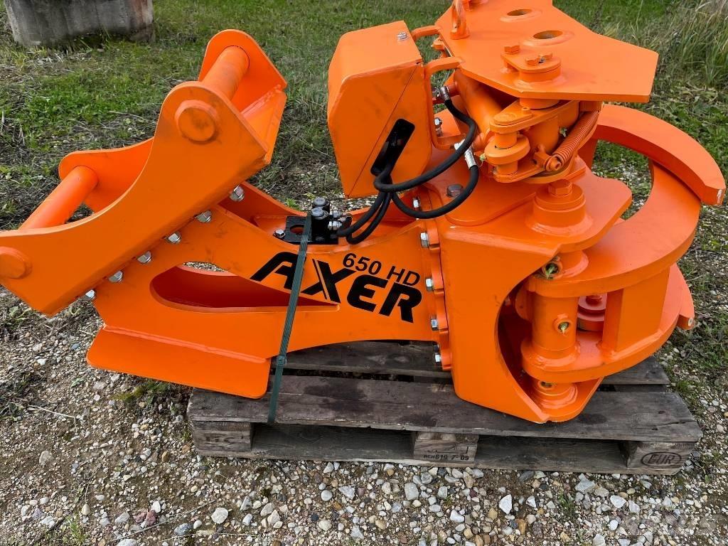 Axer 650 HD Cepači za drva, drobilice za drvo i strugači