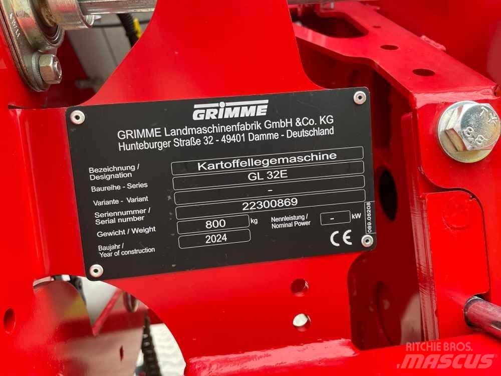 Grimme GL 32 E Sejalice za krompir