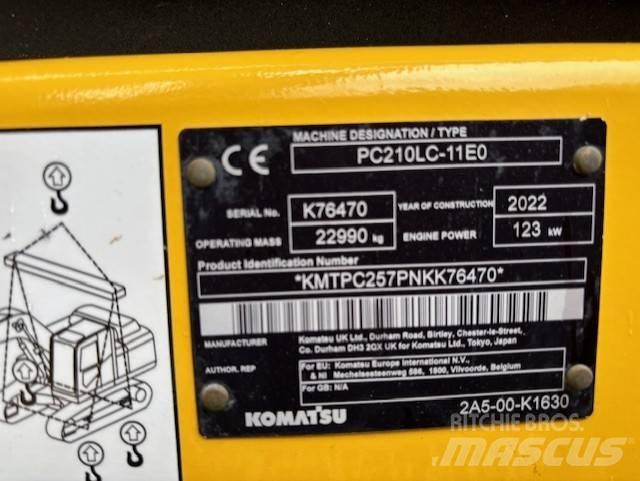 Komatsu PC 210 LC-11 Bageri guseničari
