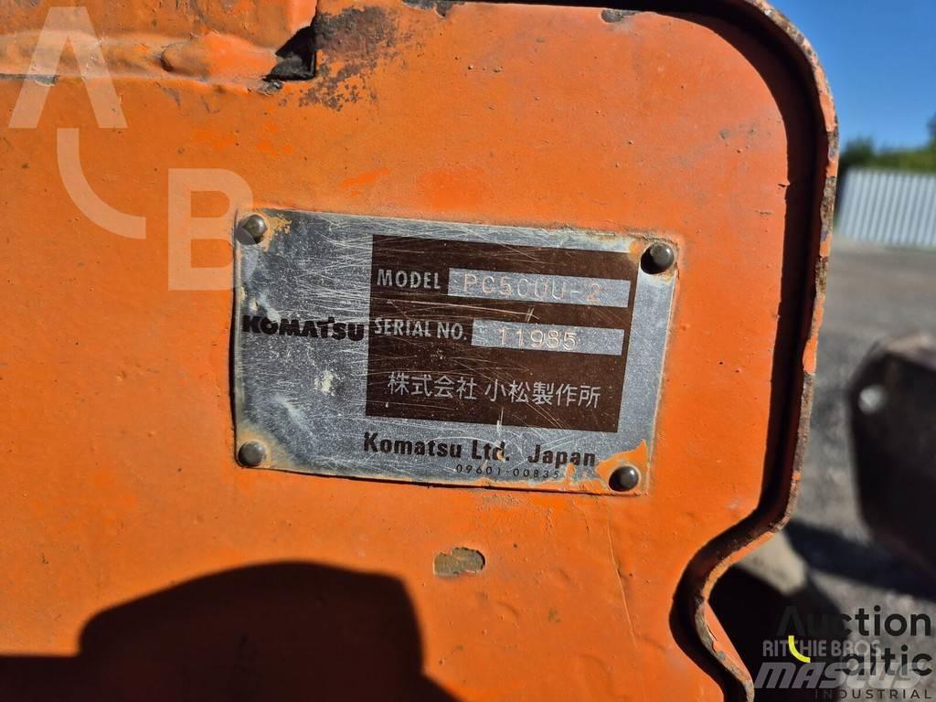 Komatsu PC50 Mini bageri < 7t