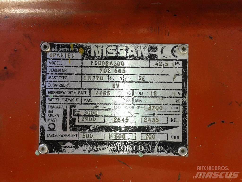 Nissan FGD09A30Q Dizelski viljuškari
