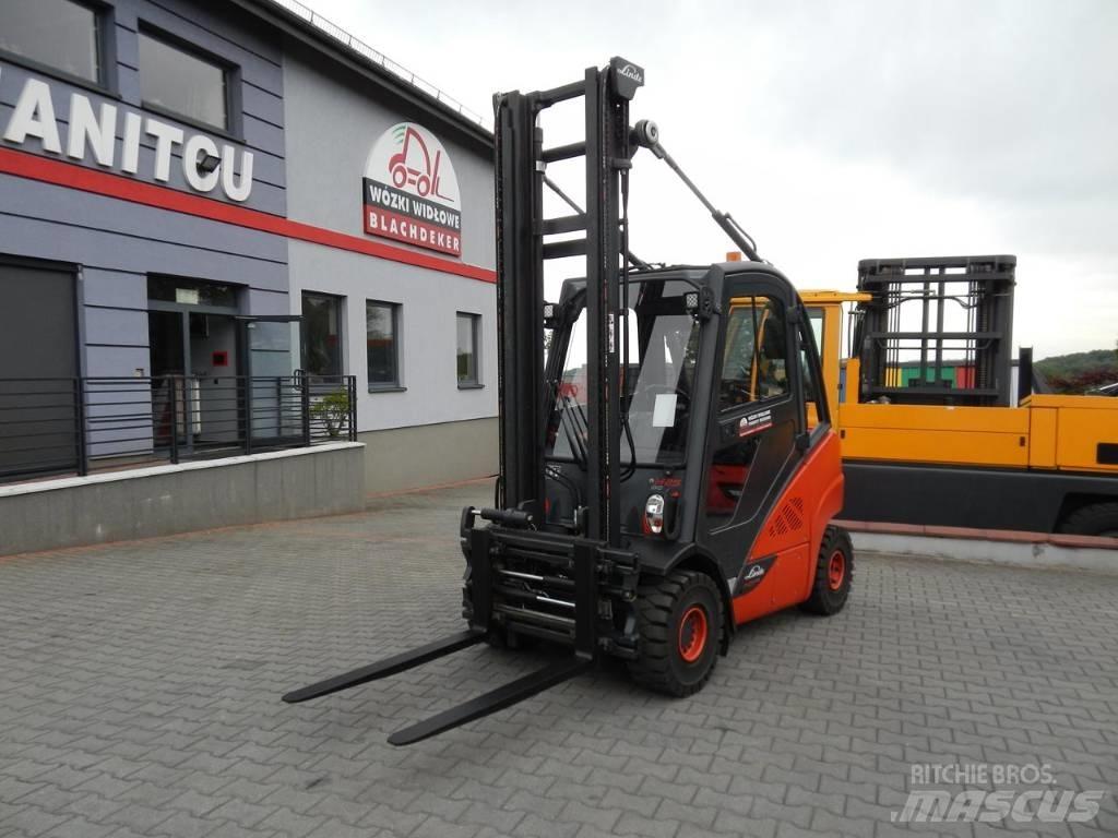 Linde H25T-02 Plinski viljuškari