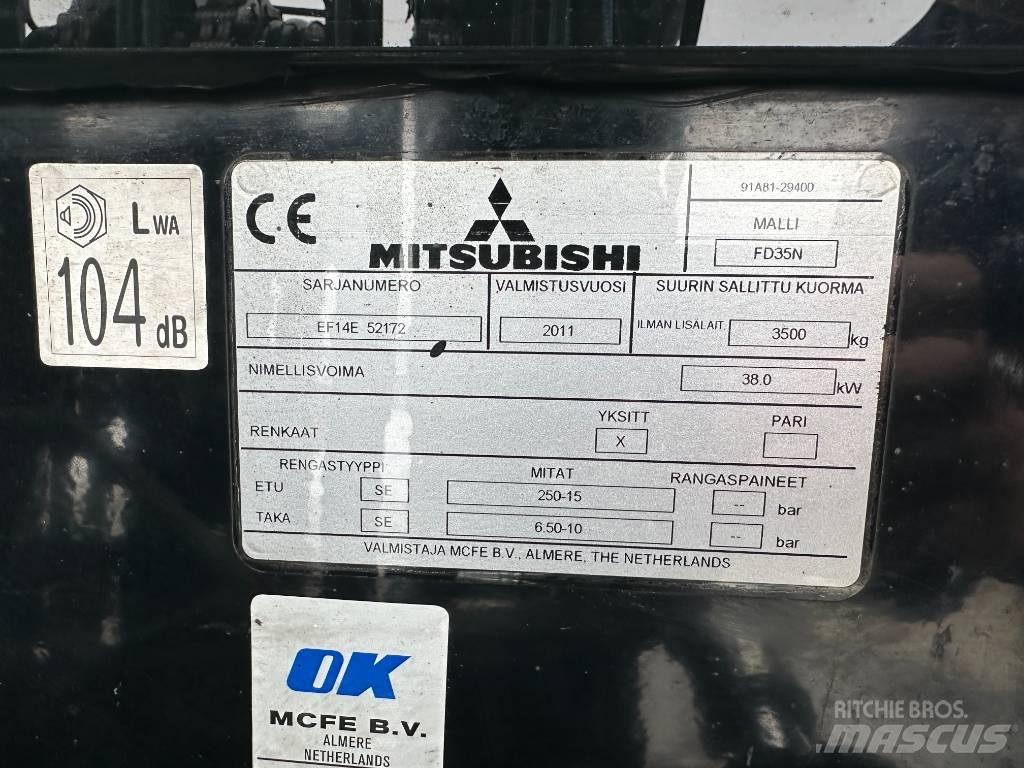 Mitsubishi FD 35 N Dizelski viljuškari