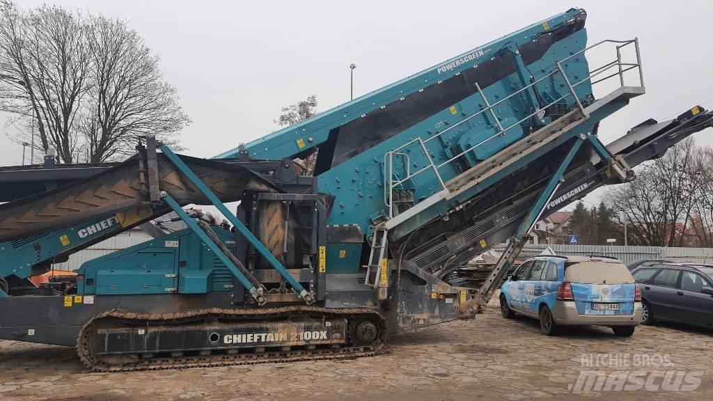 PowerScreen 2100 Mobilna sita