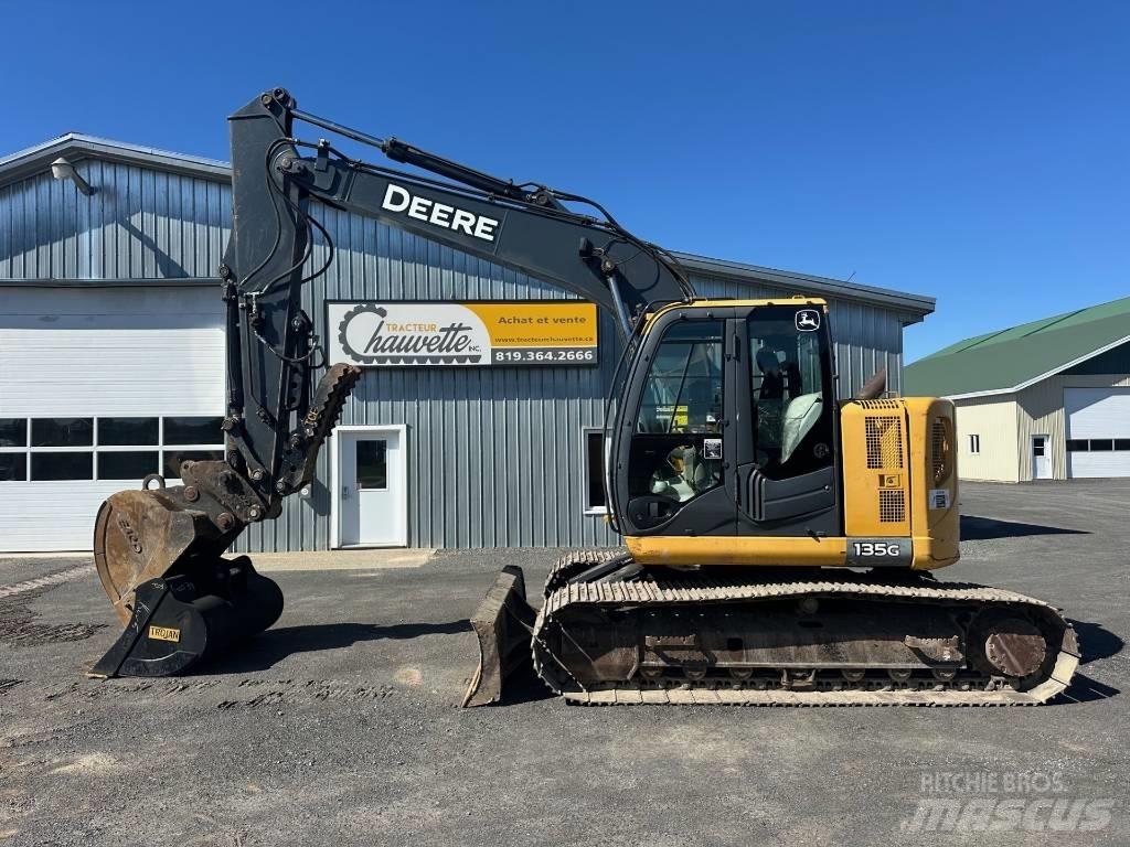 John Deere 135 G Bageri guseničari