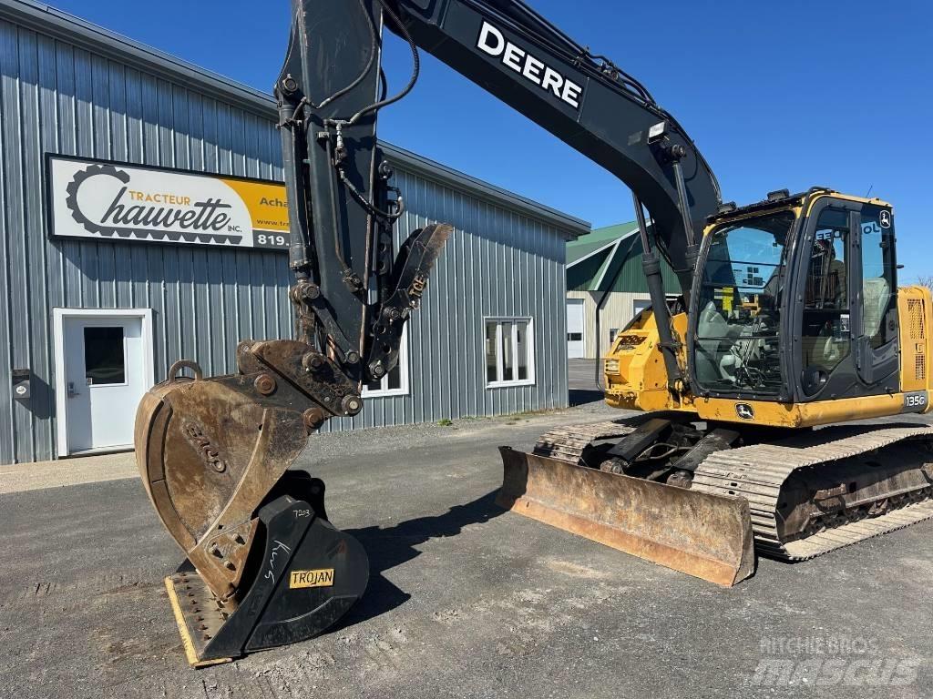John Deere 135 G Bageri guseničari