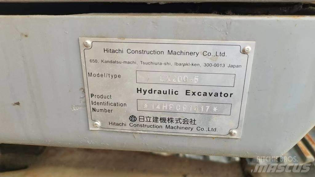 Hitachi EX 200-5 Bageri guseničari