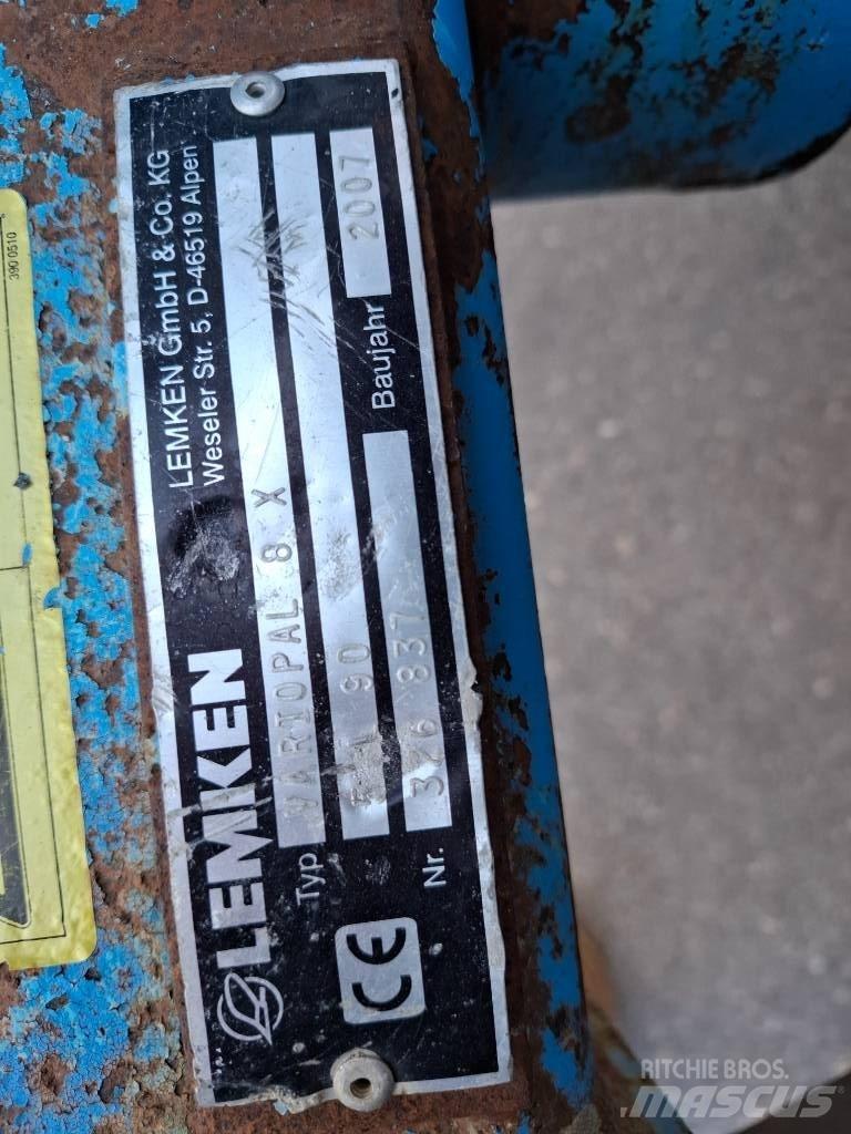 Lemken Vari-Opal 8 X Plugovi obrtači