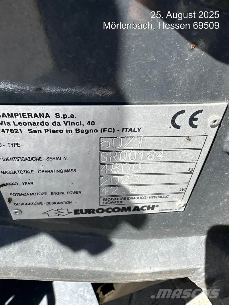 Eurocomach 50ZT Mini bageri < 7t