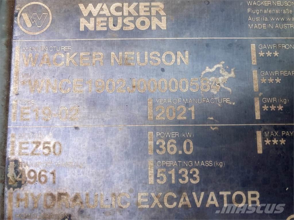 Neuson EZ50 Mini bageri < 7t