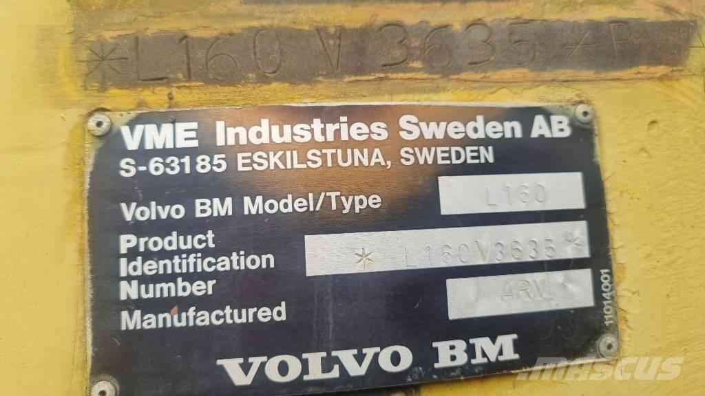 Volvo L 160 Utovarivači na točkove