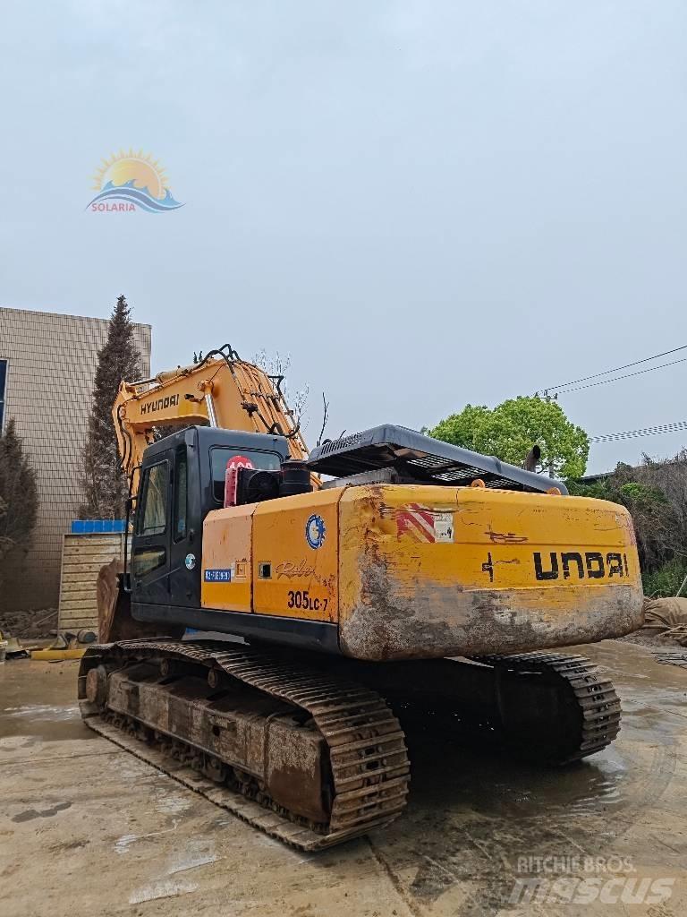 Hyundai R305LC-7 Bageri guseničari