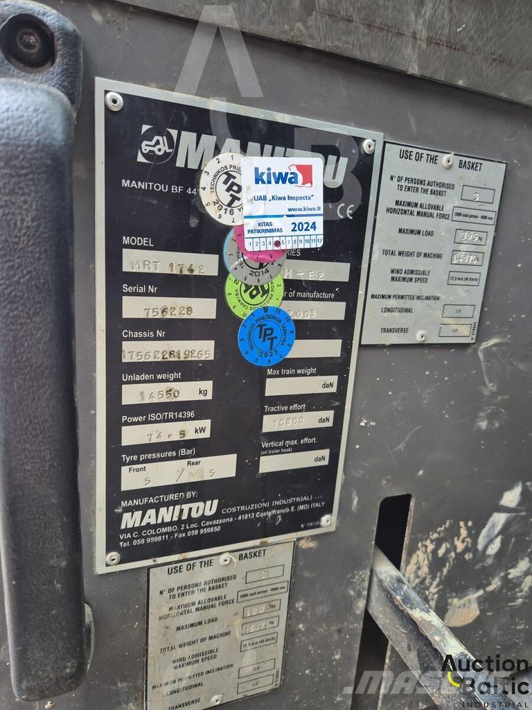 Manitou MRT 1742 Teleskopski viljuškari