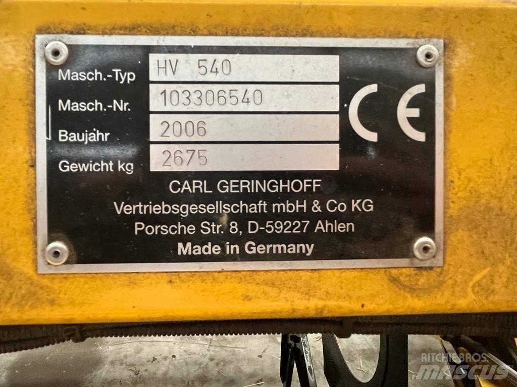 Geringhoff HV 540 Glave hederi za kombajne