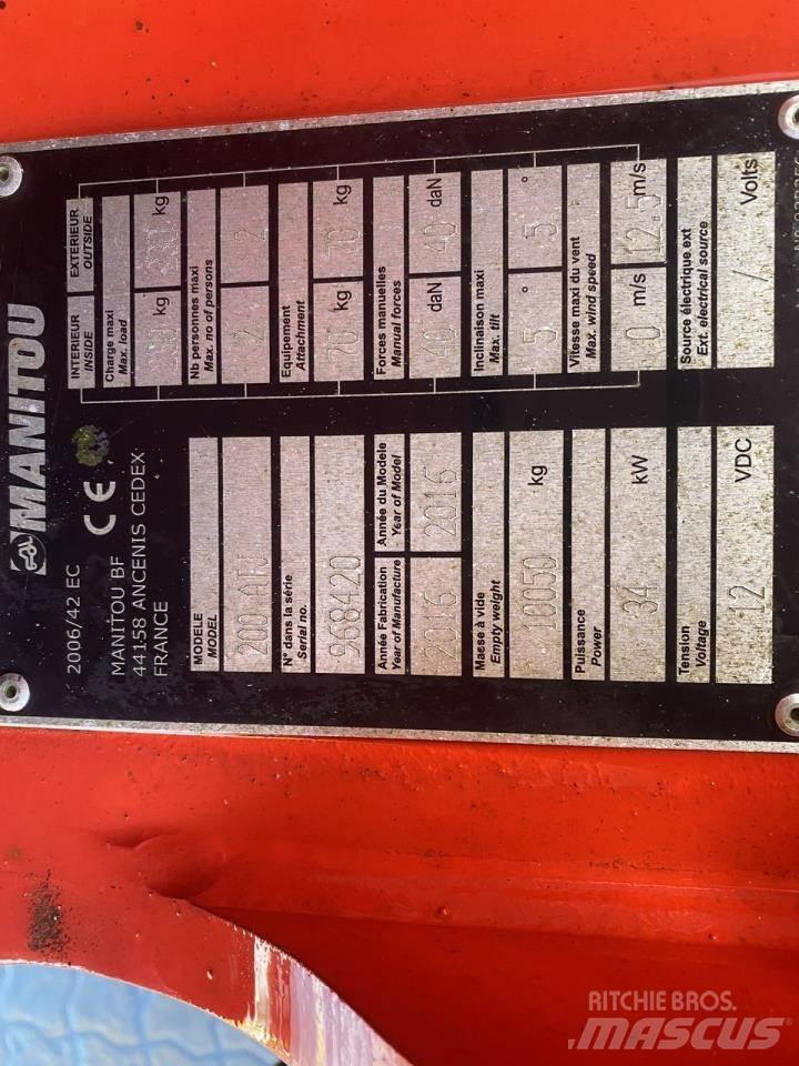 Manitou 200ATJ RC Zglobne podizne platforme