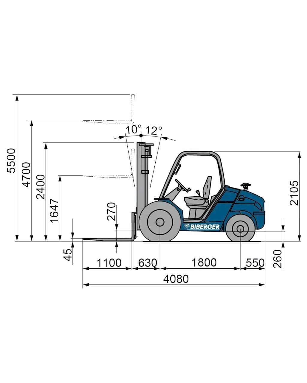 Manitou MSI 30 Dizelski viljuškari