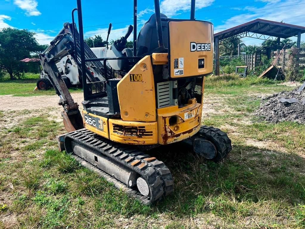 John Deere 26G Mini bageri < 7t