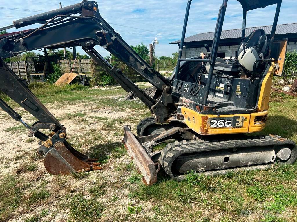 John Deere 26G Mini bageri < 7t