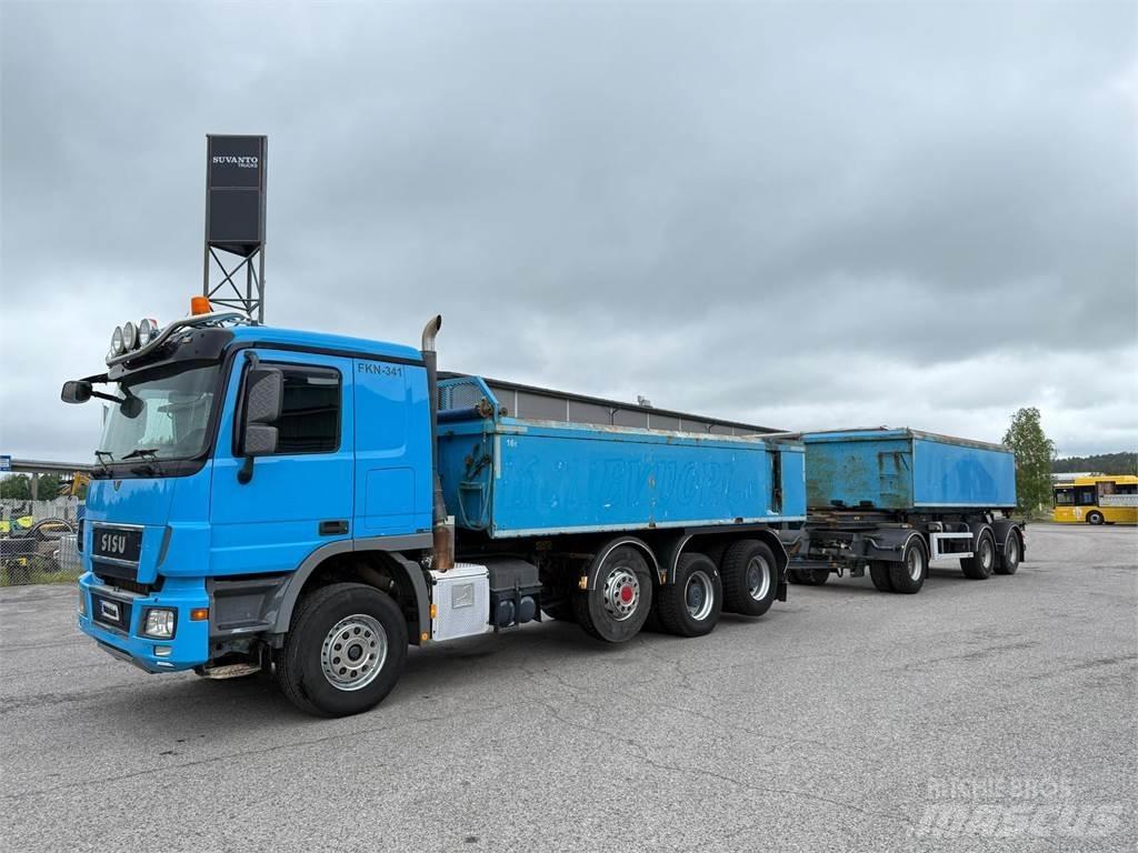 Sisu DK12M 8X4 Kiperi kamioni