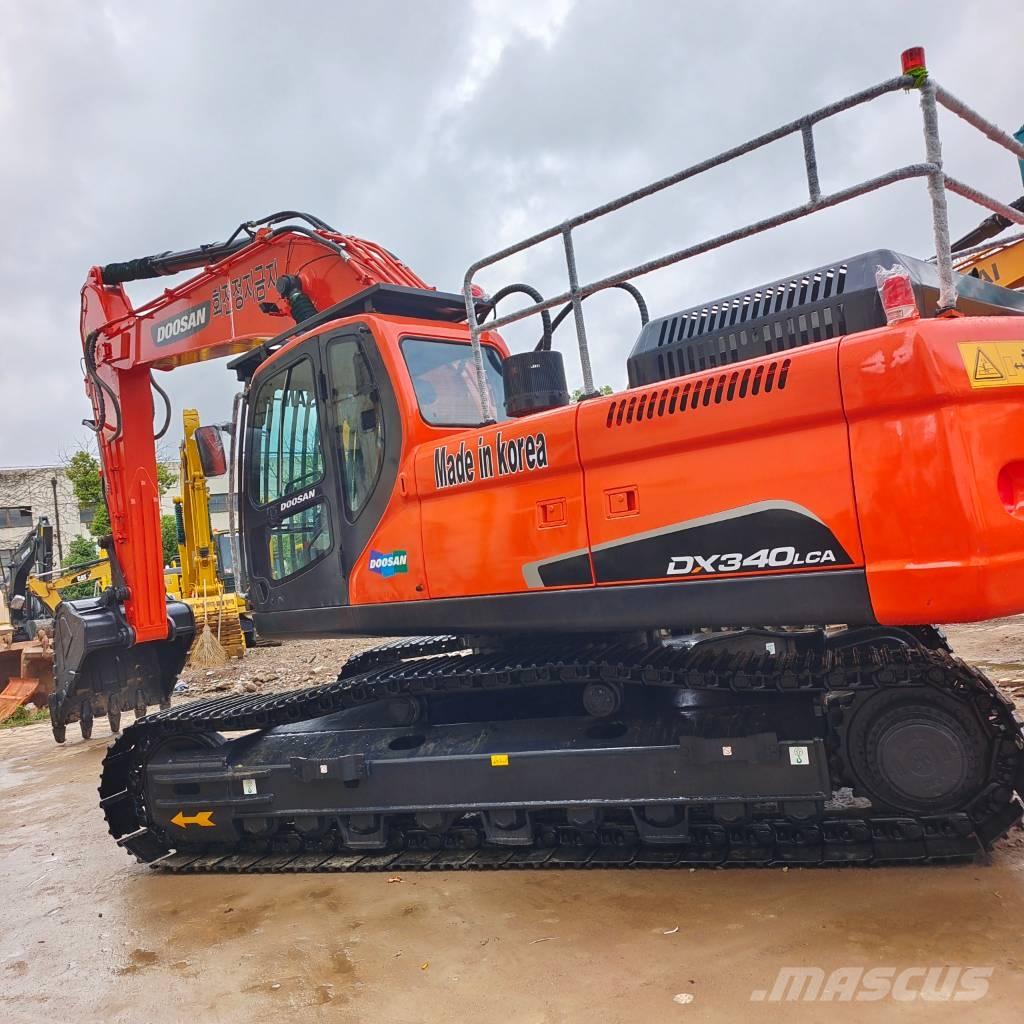 Doosan DX 340 LC Bageri guseničari